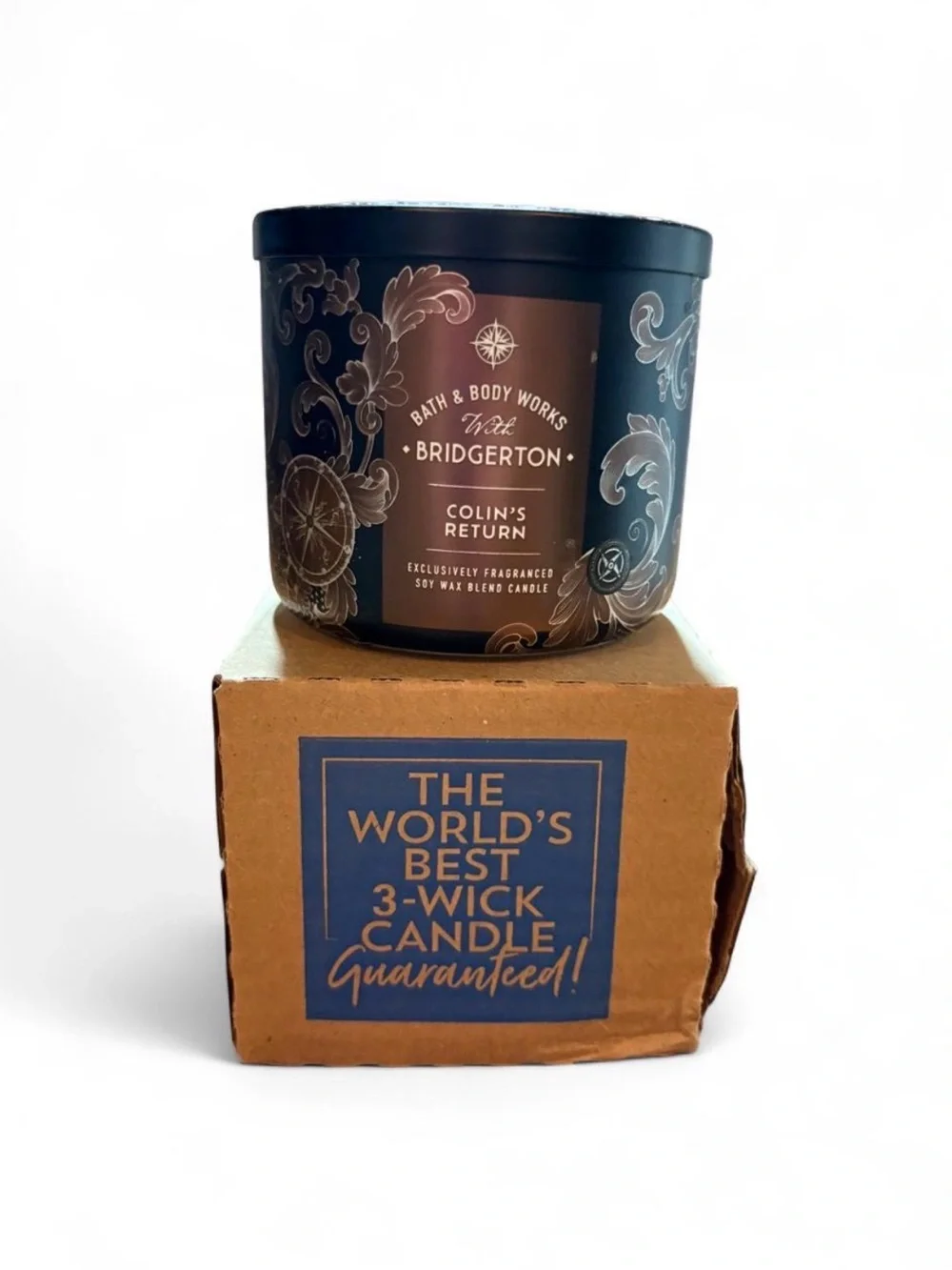 Bath & Body Works x Bridgerton Colin's Return 14.50 oz Candle New Limited